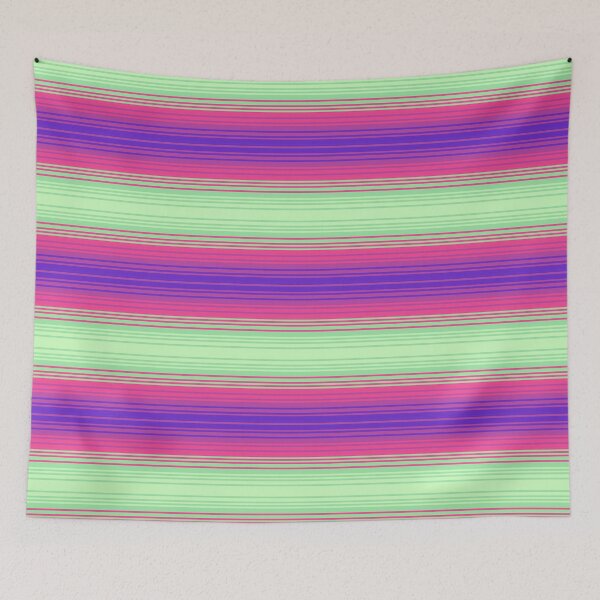 Item preview, Green Pink and Purple Gradient Stripes designed and sold by SaradaBoru.