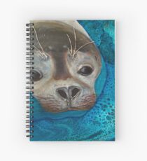 Seal Just a Peek Spiral Notebook