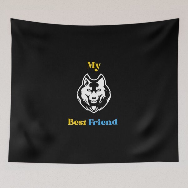 Item preview, wild wolf friend designed and sold by mahmoudfarrag.