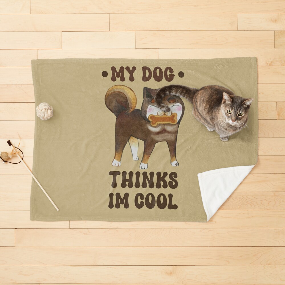 My Dog Thinks I'm Cool Hat Christmas Gift Funny Hat for 