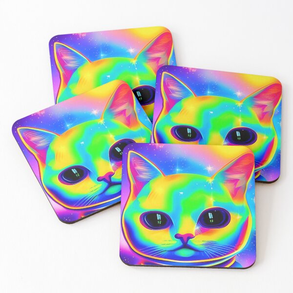 Item preview, Space kitten. Colorful kitten astronaut cat designed and sold by Neo-Expression.