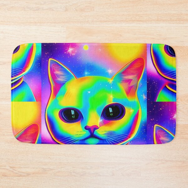 Item preview, Space kitten. Colorful kitten astronaut cat designed and sold by Neo-Expression.