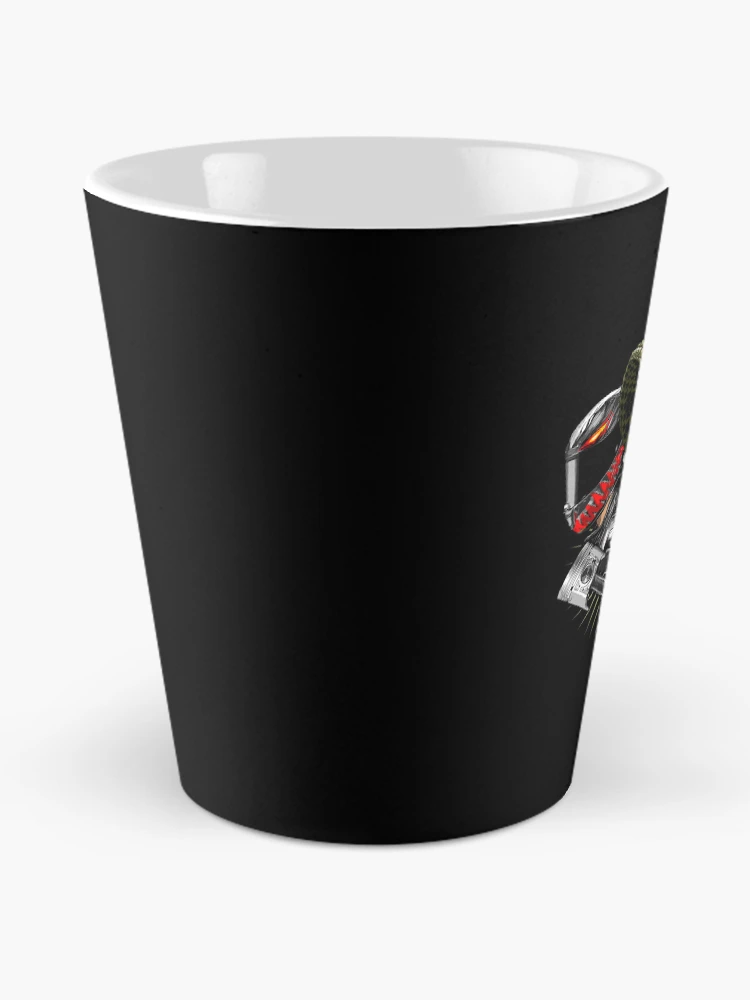 Thumbnail 2 of 4, Coffee Mug, Helmet end Snake designed and sold by Racing-Style.