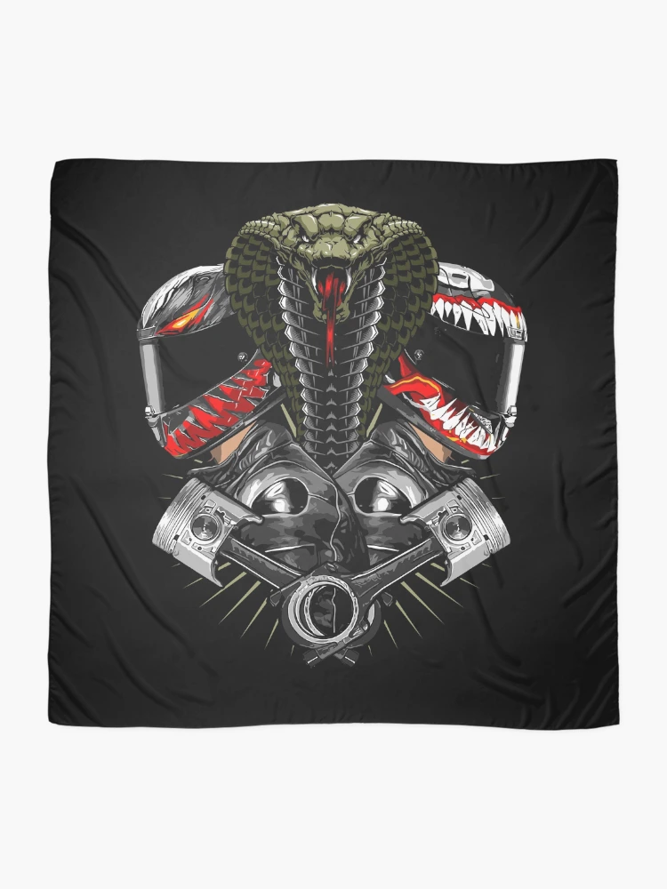 Thumbnail 2 of 3, Scarf, Helmet end Snake designed and sold by Racing-Style.