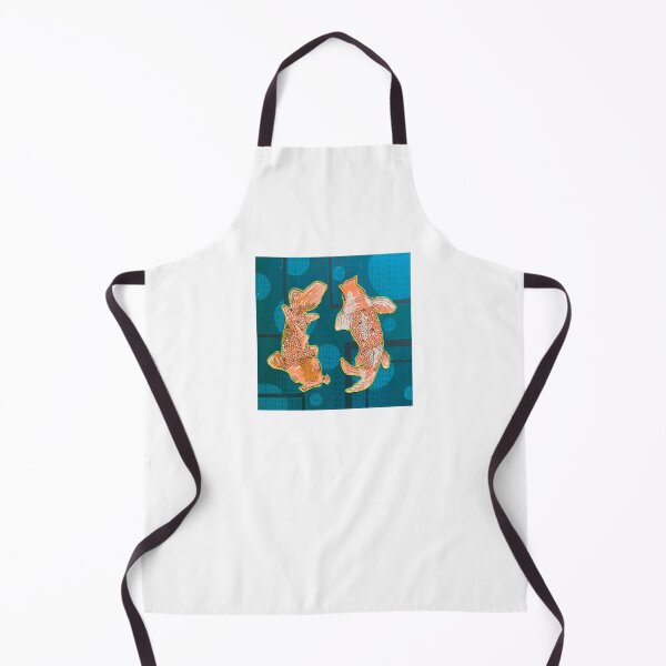 Item preview, Pop Art Koi Fish Painting Colorful Mixed Media Piece designed and sold by Ellora Roy.