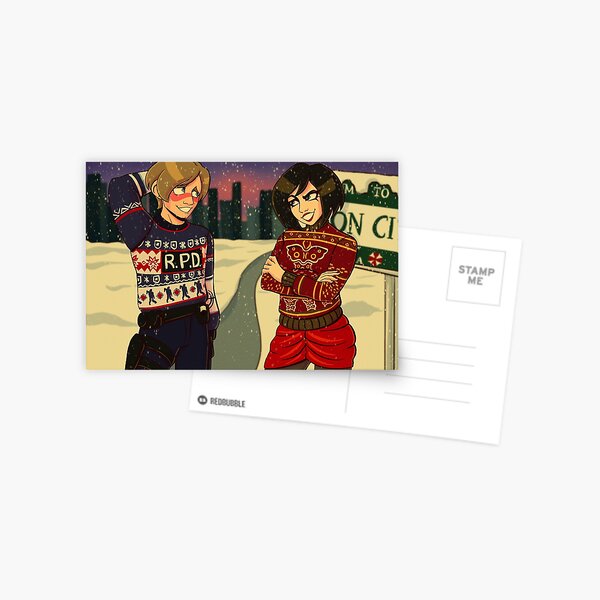 Resident evil - Ada Wong Tribute Postcard for Sale by senseidani