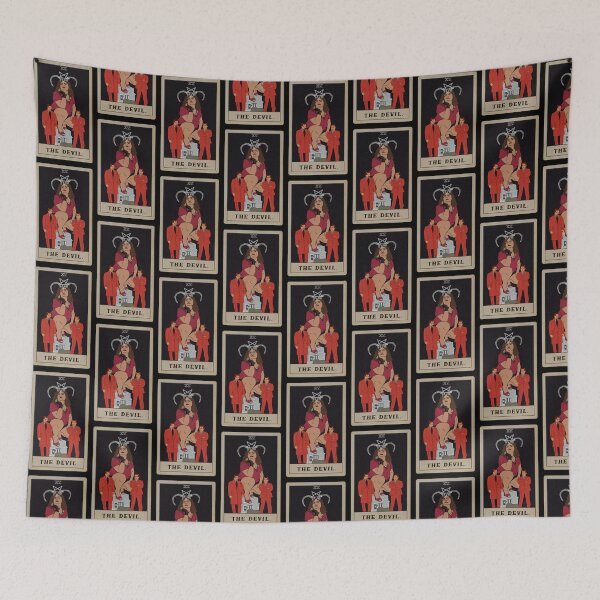 Item preview, Janice Sopranos The Devil Tarot Card  designed and sold by Anabel Kane.