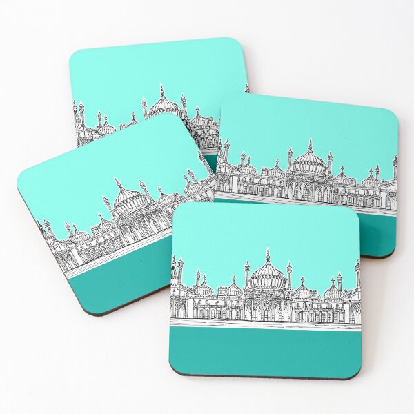 Item preview, Brighton Pavilion ( turquoise/teal version) designed and sold by Adam Regester.