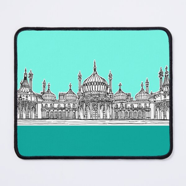 Item preview, Brighton Pavilion ( turquoise/teal version) designed and sold by Adam Regester.
