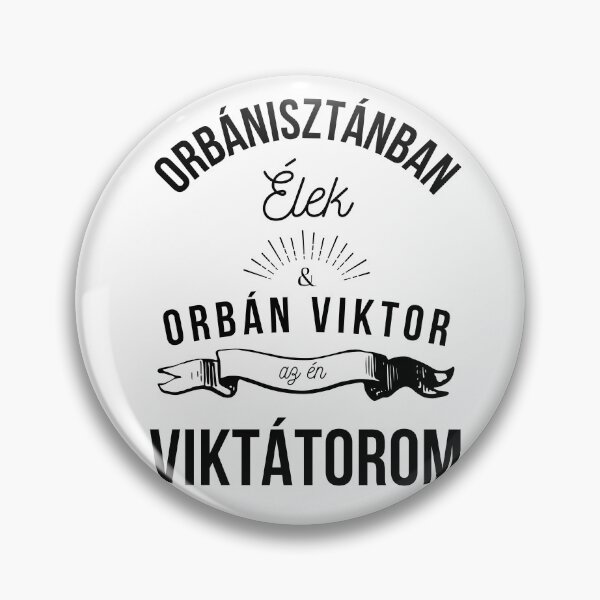 Item preview, Orbánisztánban élek és Orbán Viktor az én Viktátorom designed and sold by ProudAcademic.