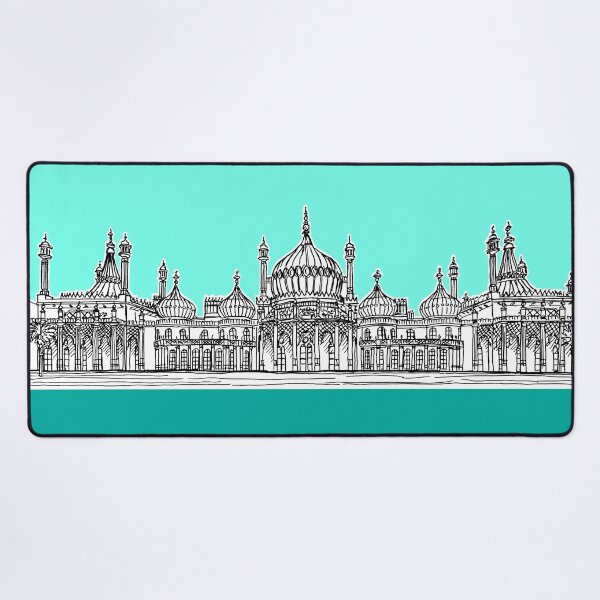Item preview, Brighton Pavilion ( turquoise/teal version) designed and sold by Adam Regester.