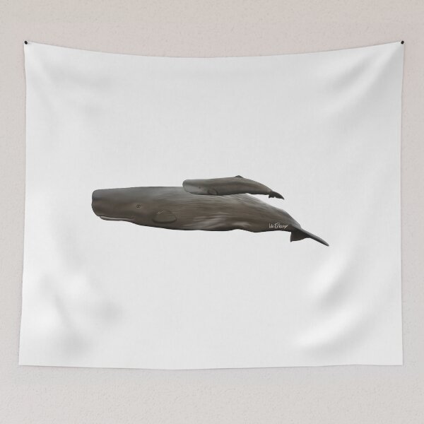Item preview, Sperm whale mother and calf designed and sold by Ida Eriksson.