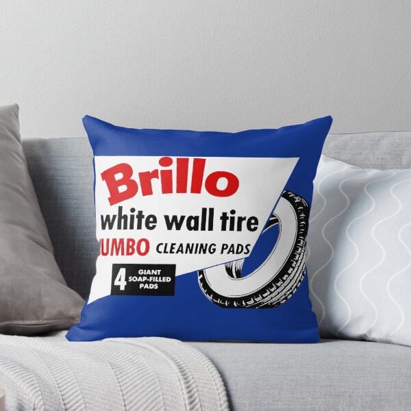 Item preview, WHITE WALL TIRE CLEANING PADS - BOX ART designed and sold by ThrowbackAds.