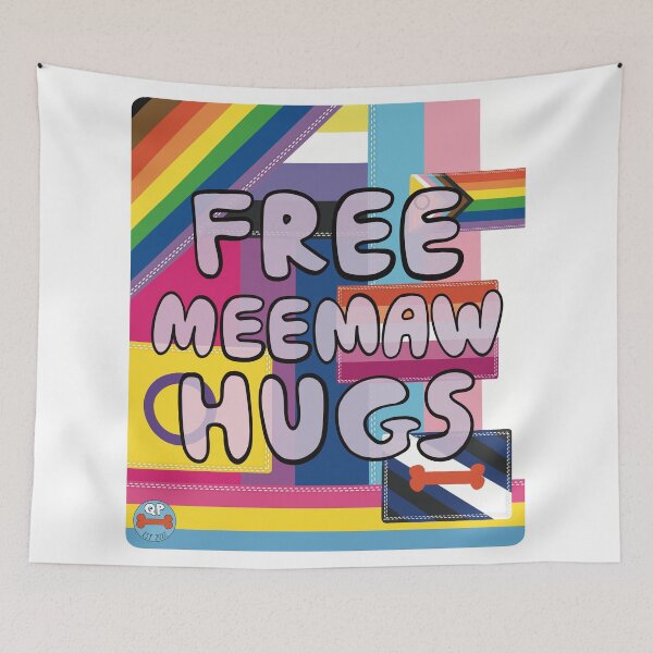 Item preview, Free Meemaw Hugs designed and sold by QueeriousPups.