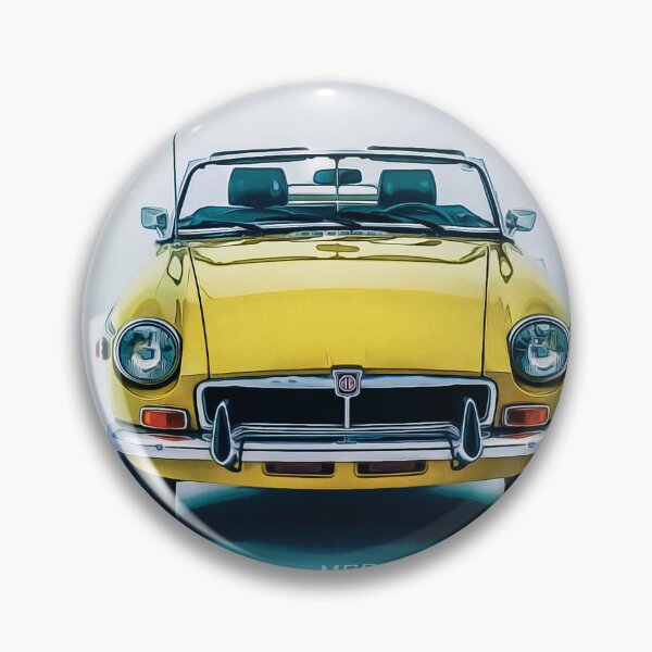 Item preview, MG B a yellow one designed and sold by Aaaah Eeeek  Studio.