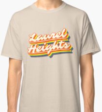 Laurel Heights | Retro Rainbow Classic T-Shirt