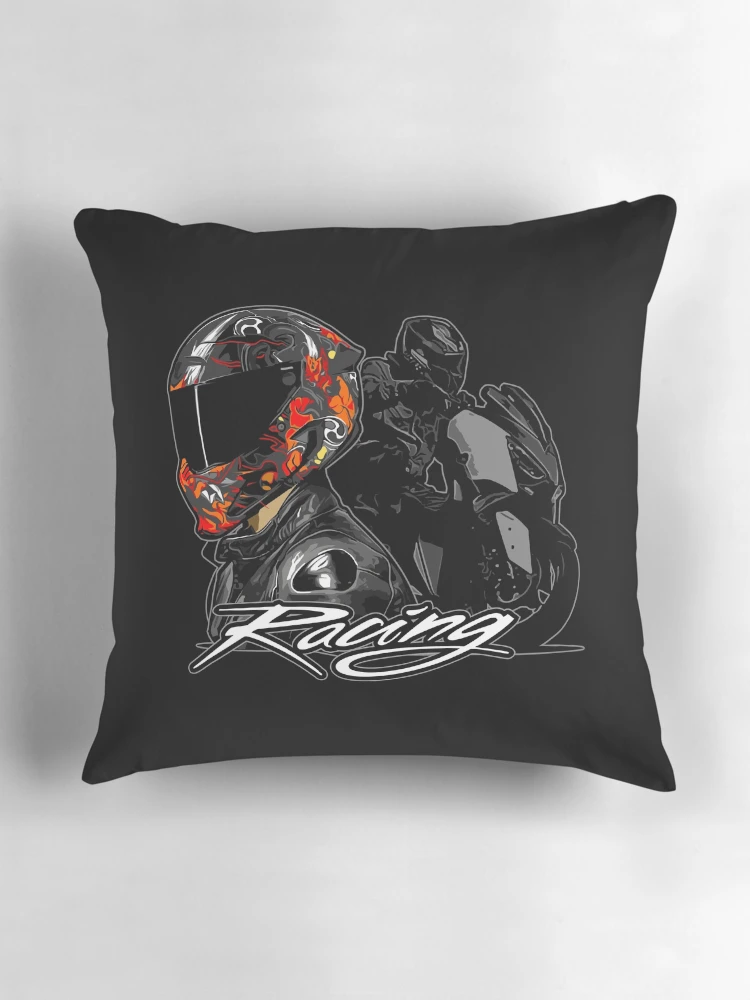 Thumbnail 3 of 4, Pillow, Moto Racing designed and sold by Racing-Style.