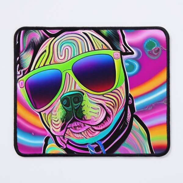 Item preview, Trippy psychedelic dog. designed and sold by Neo-Expression.
