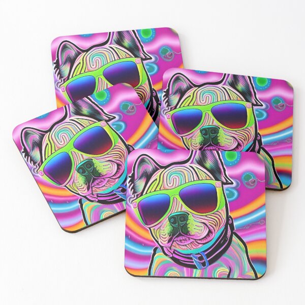 Item preview, Trippy psychedelic dog. designed and sold by Neo-Expression.