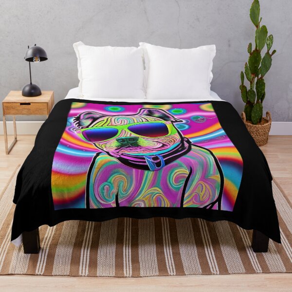 Item preview, Trippy psychedelic dog. designed and sold by Neo-Expression.
