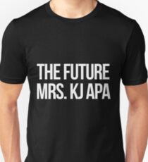 Die zukünftige Frau KJ Apa--- Weiß Slim Fit T-Shirt