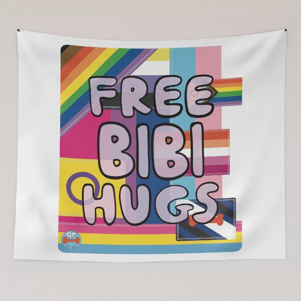 Item preview, Free Bibi Hugs designed and sold by QueeriousPups.