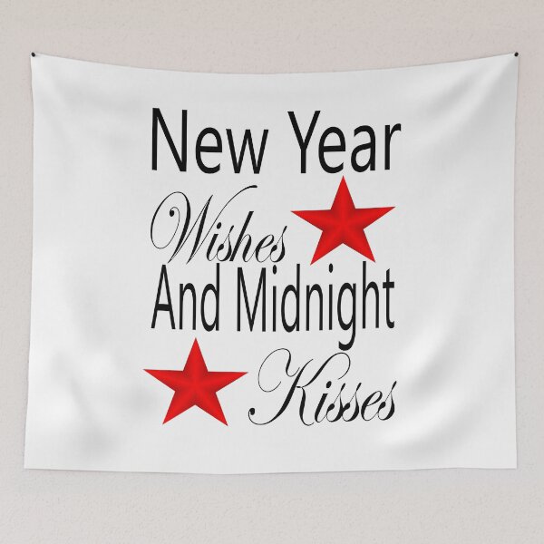 Item preview, New Year Wishes And Midnight Kisses designed and sold by Soudesign99.