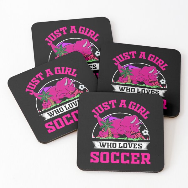 Item preview, Girls love playing soccer: girls soccer fans designed and sold by ImaginarStore.