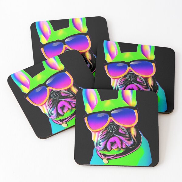 Item preview, Trippy dog. Psychedelig French Bulldog. designed and sold by Neo-Expression.