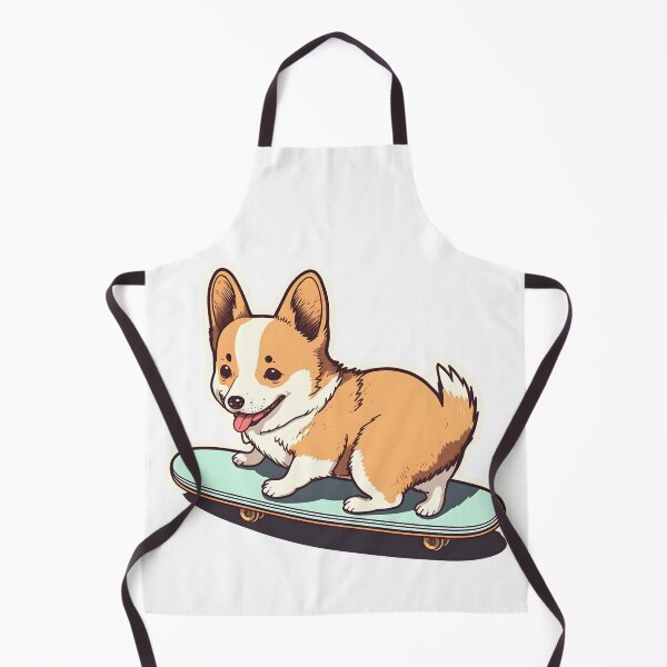 Item preview, Corgi on a skateboard. designed and sold by room105.
