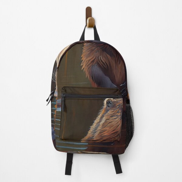 Item preview, American Beaver - Oil Paint designed and sold by ABArtByAlexST.
