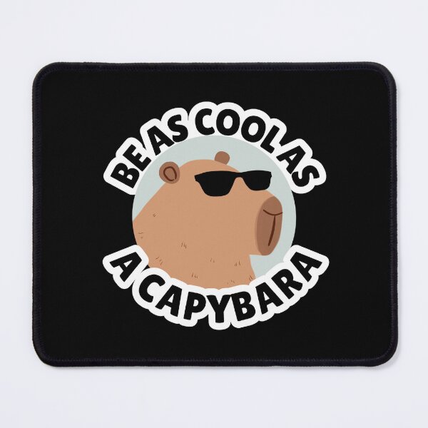 Item preview, Funny cool capybara- be as cool as a capybara designed and sold by Yarafantasyart.