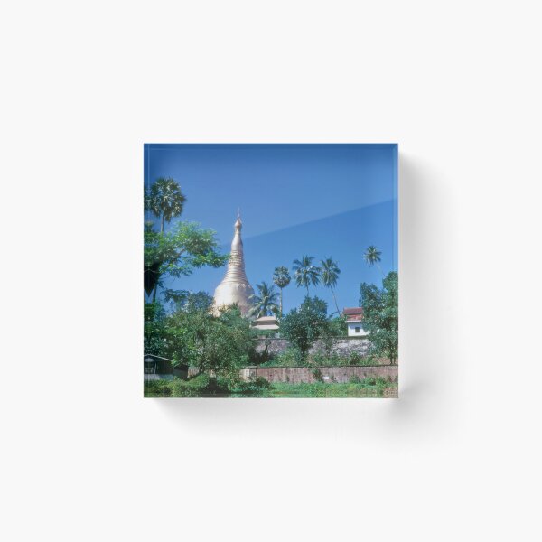 Item preview, 1950s - Main Stupa of the Shwedagon Pagoda,Yangon, Myanmar designed and sold by thatwaslife.