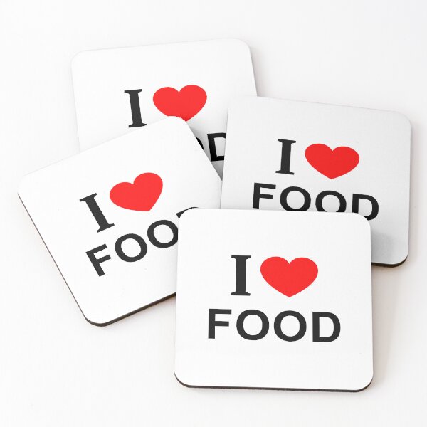Item preview, I ❤️ FOOD I LOVE FOOD I HEART FOOD  designed and sold by usernamenaijan.