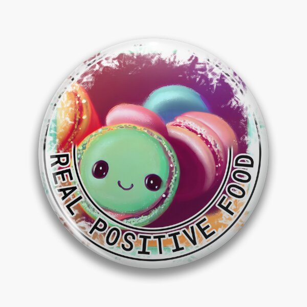Item preview, macaron, Real Positive Food! designed and sold by Digisabella.