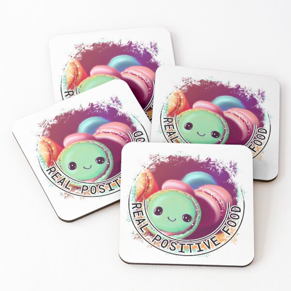 Item preview, macaron, Real Positive Food! designed and sold by Digisabella.