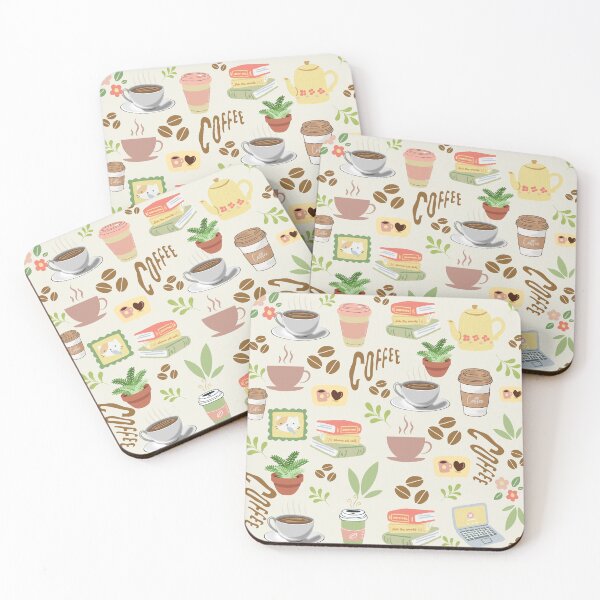 Item preview, Drink Coffee Everytime Im Thinking Of (Pattern) designed and sold by Vimbuy.