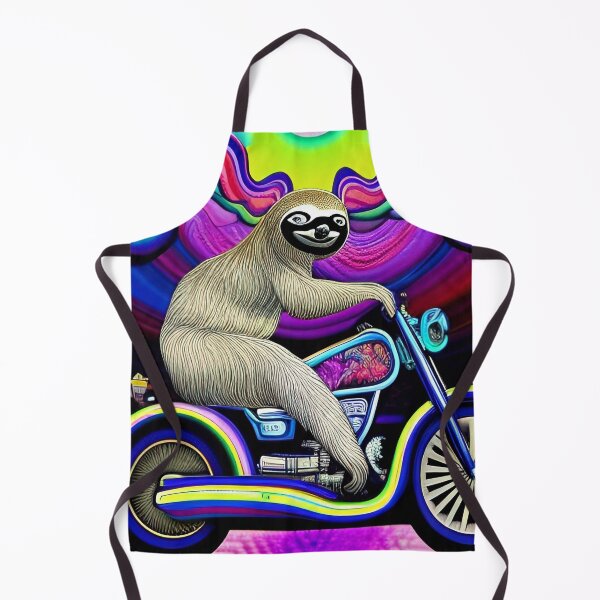 Item preview, Fast Sloth on Motorcycle designed and sold by Neo-Expression.