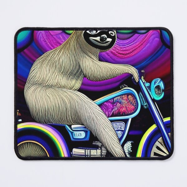 Item preview, Fast Sloth on Motorcycle designed and sold by Neo-Expression.