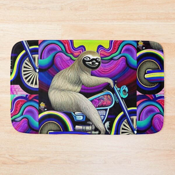 Item preview, Fast Sloth on Motorcycle designed and sold by Neo-Expression.