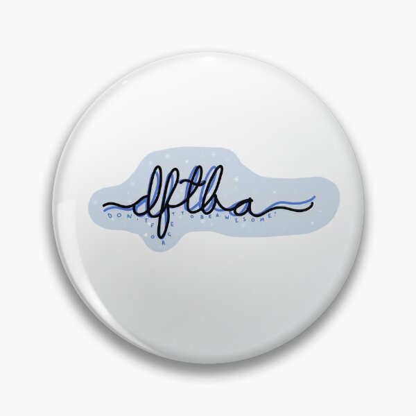 Item preview, Don't Forget To Be Awesome Sticker | DFTBA | Vlogbrothers  designed and sold by serenedipitious.