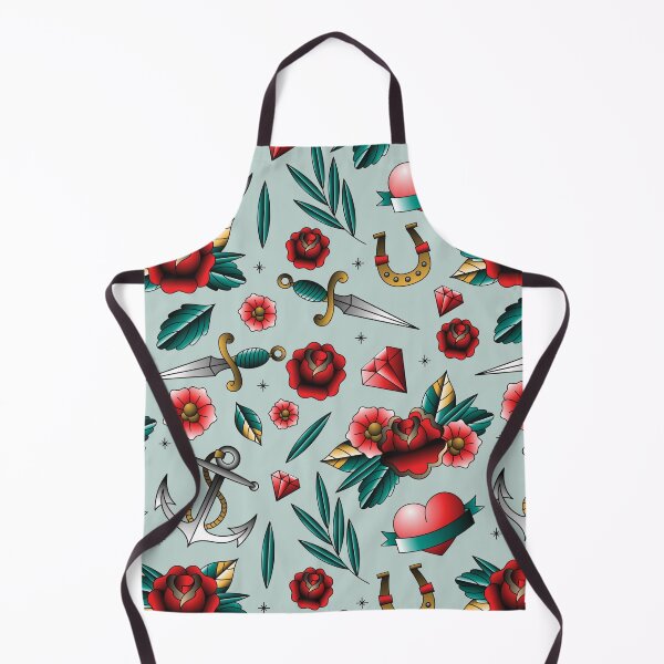 Item preview, Tattoo pattern -Old School designed and sold by Maggie Vieira.