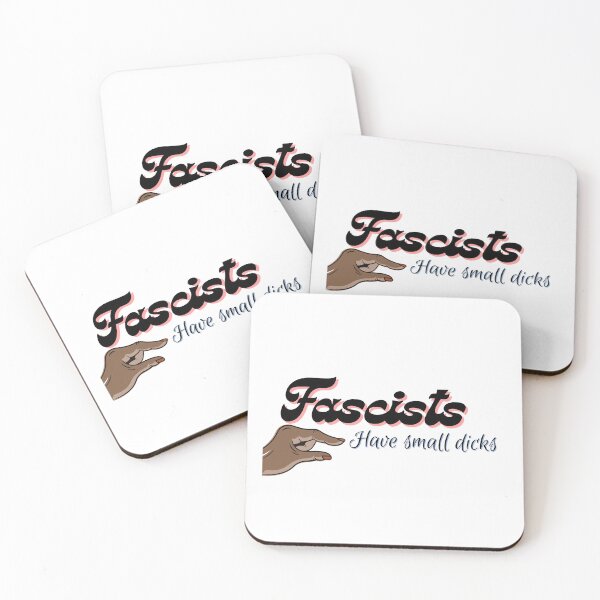 Item preview, Fascists Have Small Dicks 2 designed and sold by ThatJewishFeminist Ali S.