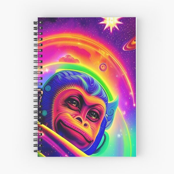 Item preview, Spacemonkey. Trippy Monkeynaut Astronaut in Space designed and sold by Neo-Expression.