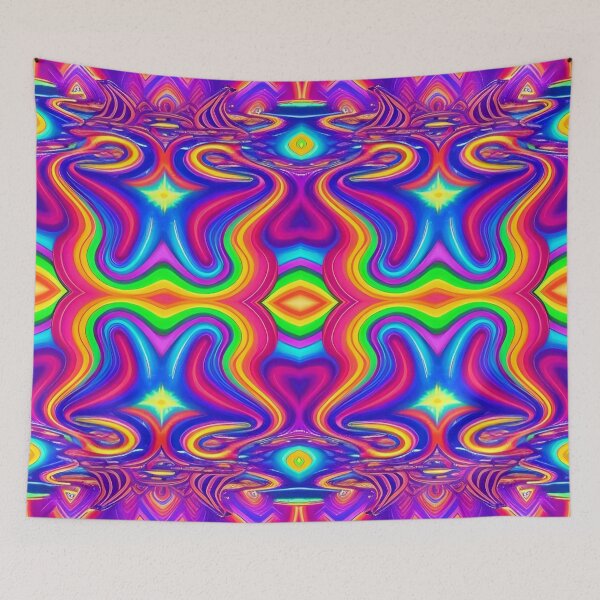 Item preview, Pattern Fuchsia Psychedelic designed and sold by All-Desing.
