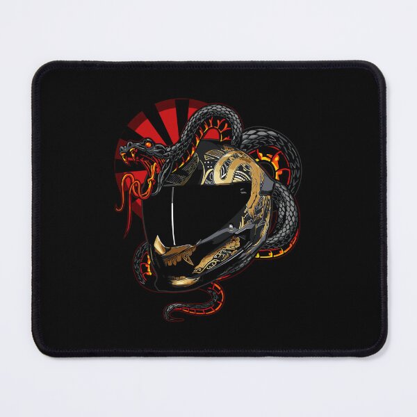 Item preview, Helmet and snake designed and sold by Racing-Style.