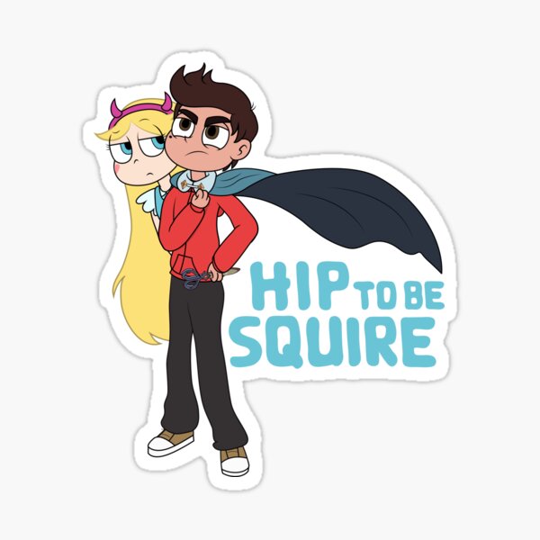 Hip To Be Squire Sticker