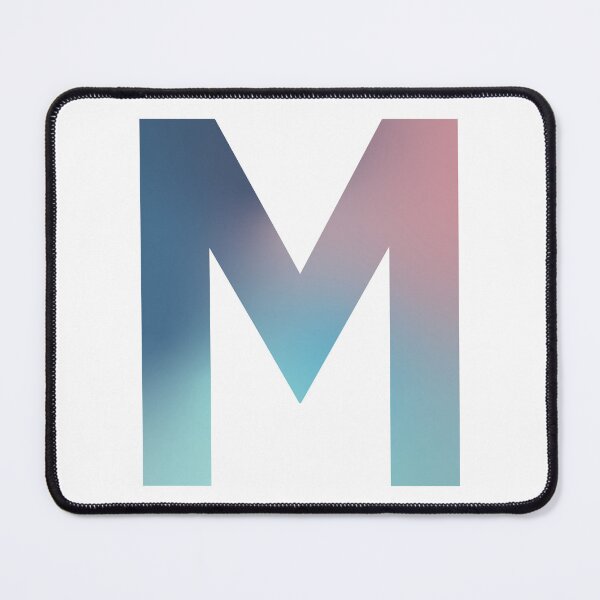 Item preview, Gradient Letter M Initial Alphabet designed and sold by murialbezanson.