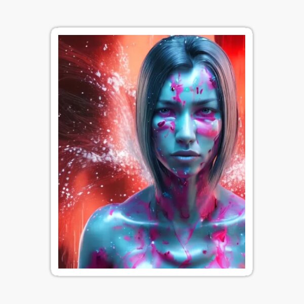 "IN HER DREAMS AI GENERATED" Sticker for Sale by RamdomAiArt Redbubble