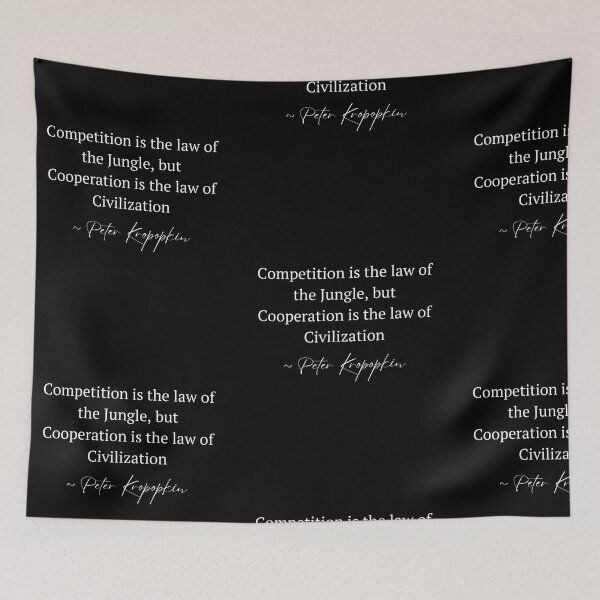 Item preview, Competition Is The Law Of The Jungle Quote Text Design designed and sold by EarthArtDesigns.